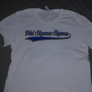 Phi Sigma Sigma Cropped T-Shirt